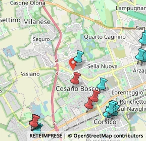 Mappa Via Castrovillari, 20152 Milano MI, Italia (3.05167)