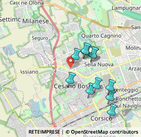 Mappa Via Castrovillari, 20152 Milano MI, Italia (1.65273)