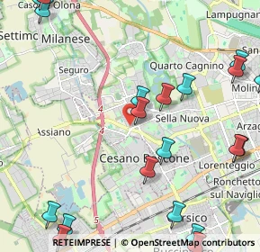 Mappa Via Castrovillari, 20152 Milano MI, Italia (3.04)