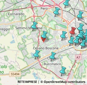 Mappa Via Castrovillari, 20152 Milano MI, Italia (5.4265)