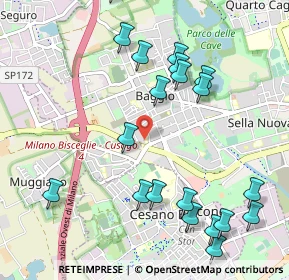 Mappa Via Castrovillari, 20152 Milano MI, Italia (1.2)