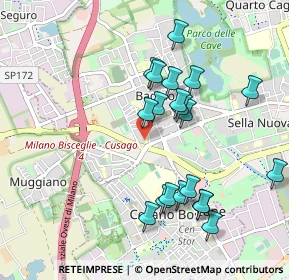 Mappa Via Castrovillari, 20152 Milano MI, Italia (0.938)