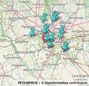 Mappa Via Castrovillari, 20152 Milano MI, Italia (10.086)