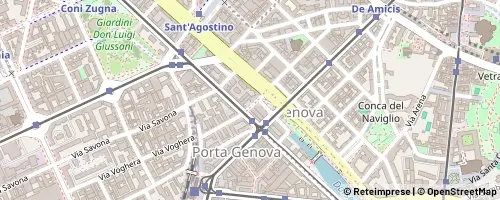 Mappa Mediolan