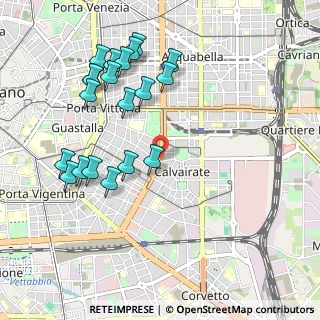 Mappa Via Maestri Campionesi, 20137 Milano MI, Italia (1.082)