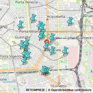 Mappa Via Maestri Campionesi, 20137 Milano MI, Italia (0.9705)