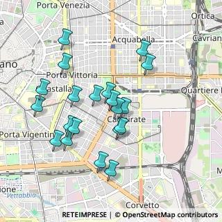 Mappa Via Maestri Campionesi, 20137 Milano MI, Italia (0.881)