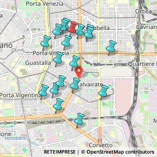 Mappa Via Maestri Campionesi, 20137 Milano MI, Italia (0.9875)