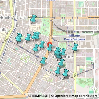 Mappa Via Maestri Campionesi, 20137 Milano MI, Italia (0.449)