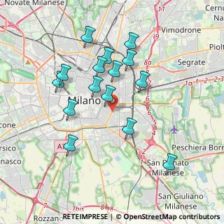 Mappa Via Maestri Campionesi, 20137 Milano MI, Italia (3.50867)