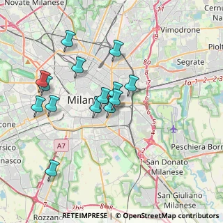 Mappa Via Maestri Campionesi, 20137 Milano MI, Italia (3.43)