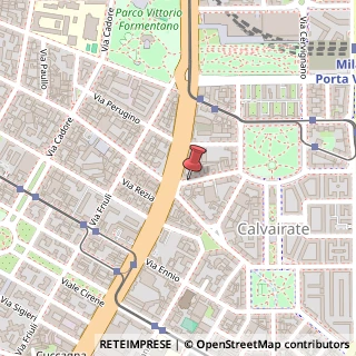 Mappa Via Gaetano Strigelli,  5, 20135 Milano, Milano (Lombardia)