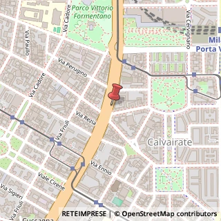 Mappa Viale Umbria, 78, 20135 Milano, Milano (Lombardia)
