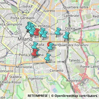 Mappa Via Maestri Campionesi, 20137 Milano MI, Italia (1.67118)