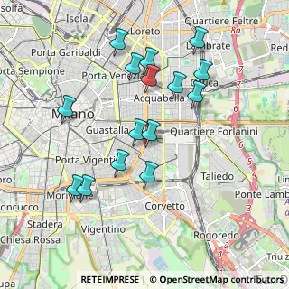 Mappa Via Maestri Campionesi, 20137 Milano MI, Italia (1.85467)