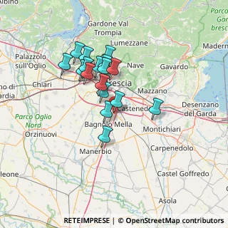 Mappa Poncarale, 25020 Poncarale BS, Italia (11.38235)