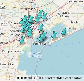 Mappa Fondamenta Marco Giustinian, 30141 Venezia VE, Italia (12.027)