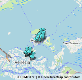 Mappa Fondamenta Marco Giustinian, 30141 Venezia VE, Italia (1.223)