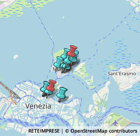 Mappa Fondamenta Marco Giustinian, 30141 Venezia VE, Italia (1.1675)