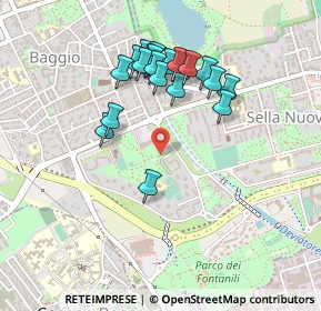 Mappa Via Valsesia, 20152 Milano MI, Italia (0.427)