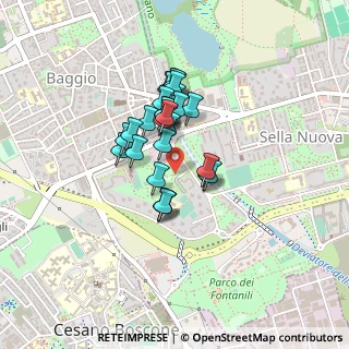 Mappa Via Valsesia, 20152 Milano MI, Italia (0.3)