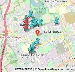 Mappa Via Valsesia, 20152 Milano MI, Italia (0.7265)