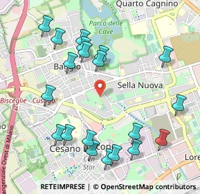 Mappa Via Valsesia, 20152 Milano MI, Italia (1.144)