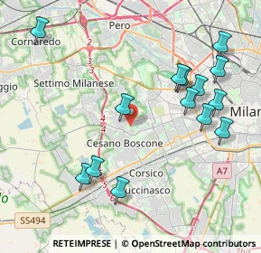 Mappa 20152 Milano MI, Italia (4.46929)