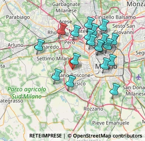 Mappa Via Valsesia, 20152 Milano MI, Italia (6.88947)