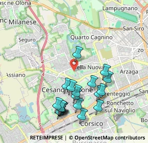 Mappa Via Valsesia, 20152 Milano MI, Italia (2.0065)