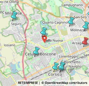 Mappa 20152 Milano MI, Italia (2.90727)