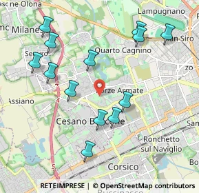 Mappa 20152 Milano MI, Italia (2.11154)