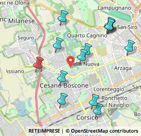 Mappa 20152 Milano MI, Italia (2.16643)