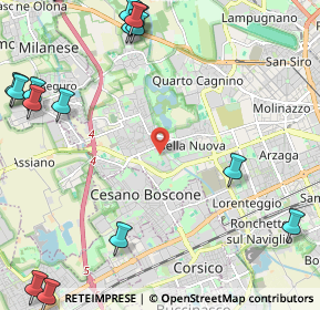 Mappa 20152 Milano MI, Italia (3.42294)