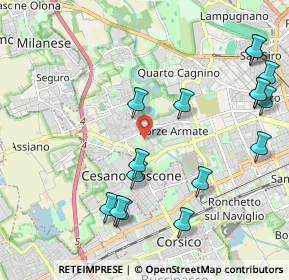 Mappa 20152 Milano MI, Italia (2.45313)
