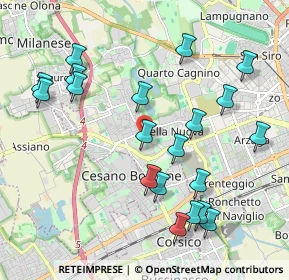 Mappa Via Valsesia, 20152 Milano MI, Italia (2.187)