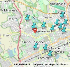 Mappa 20152 Milano MI, Italia (2.24167)