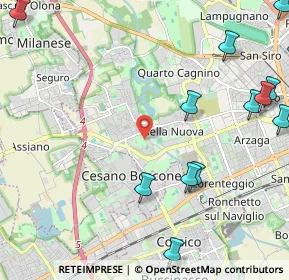 Mappa 20152 Milano MI, Italia (3.06462)
