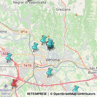 Mappa Piazza Donatori di Sangue, 37124 Verona VR, Italia (4.59333)