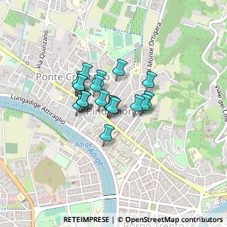 Mappa Piazza Donatori di Sangue, 37124 Verona VR, Italia (0.2725)