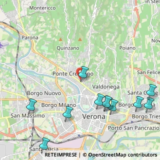 Mappa Piazza Donatori di Sangue, 37124 Verona VR, Italia (2.91667)