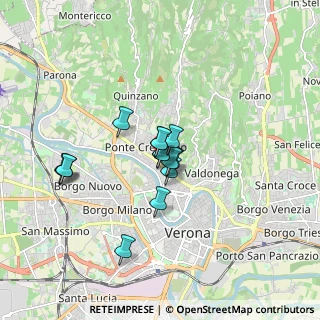 Mappa Piazza Donatori di Sangue, 37124 Verona VR, Italia (1.20643)