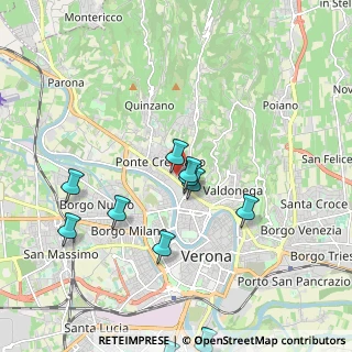 Mappa Piazza Donatori di Sangue, 37124 Verona VR, Italia (2.36917)