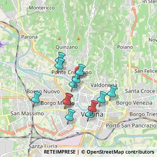 Mappa Piazza Donatori di Sangue, 37124 Verona VR, Italia (1.66769)