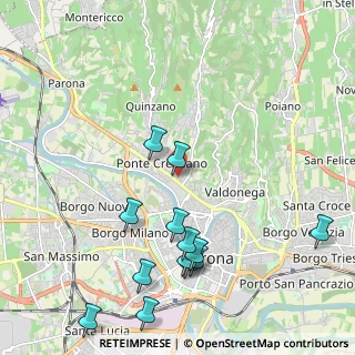 Mappa Piazza Donatori di Sangue, 37124 Verona VR, Italia (2.39692)