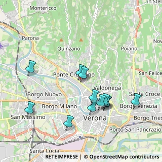 Mappa Piazza Donatori di Sangue, 37124 Verona VR, Italia (1.94833)
