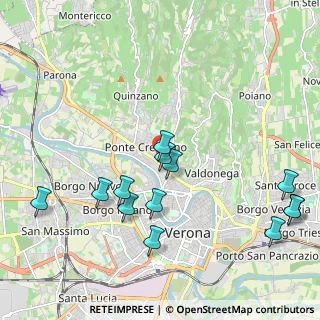 Mappa Piazza Donatori di Sangue, 37124 Verona VR, Italia (2.28615)