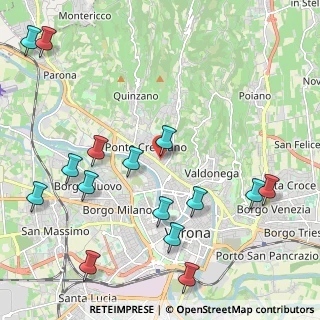 Mappa Piazza Donatori di Sangue, 37124 Verona VR, Italia (2.65133)
