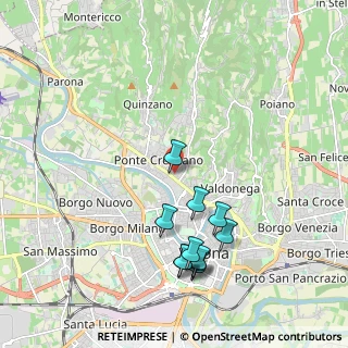 Mappa Piazza Donatori di Sangue, 37124 Verona VR, Italia (2.05636)