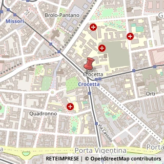 Mappa Corso di Porta Romana, 132, 20122 Milano, Milano (Lombardia)